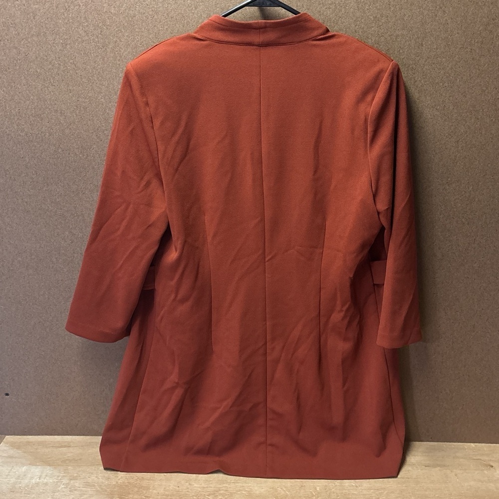 NYCC Rust Open-Front Jacket | Size M - Picture 4 of 4